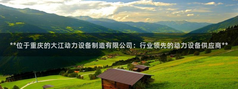 彩神velcome购彩大厅：**位于重庆的大江动力设备制造有