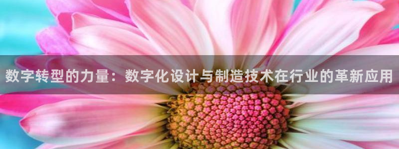 彩神VII官方版：数字转型的力量：数字化设计与制造技术在行业的革新应用